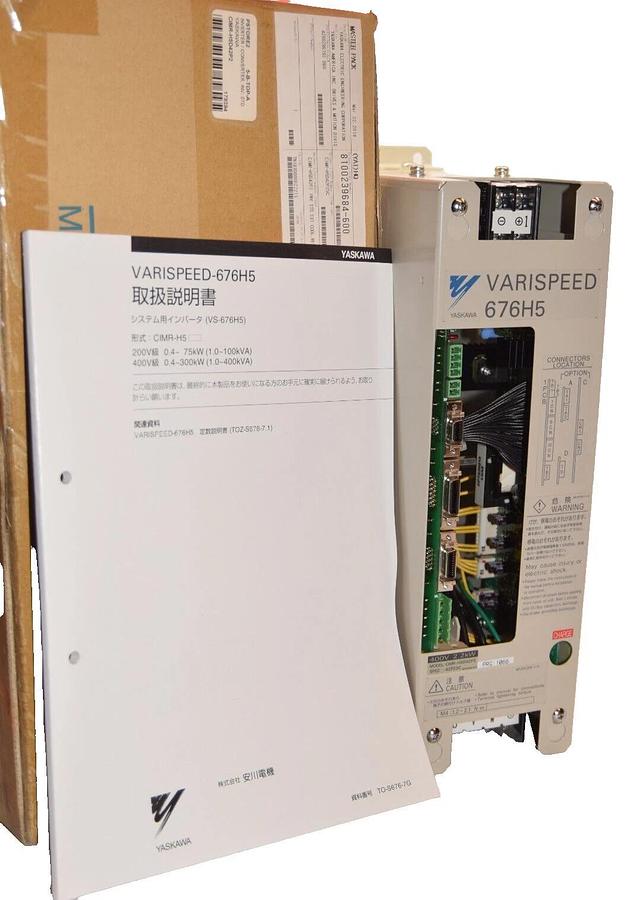 YASKAWA 676H5 Drive CIMR-H5D42P2 42P25C CIMR-H5D42P25C 540-660vdc 3kva 3 kva NEW