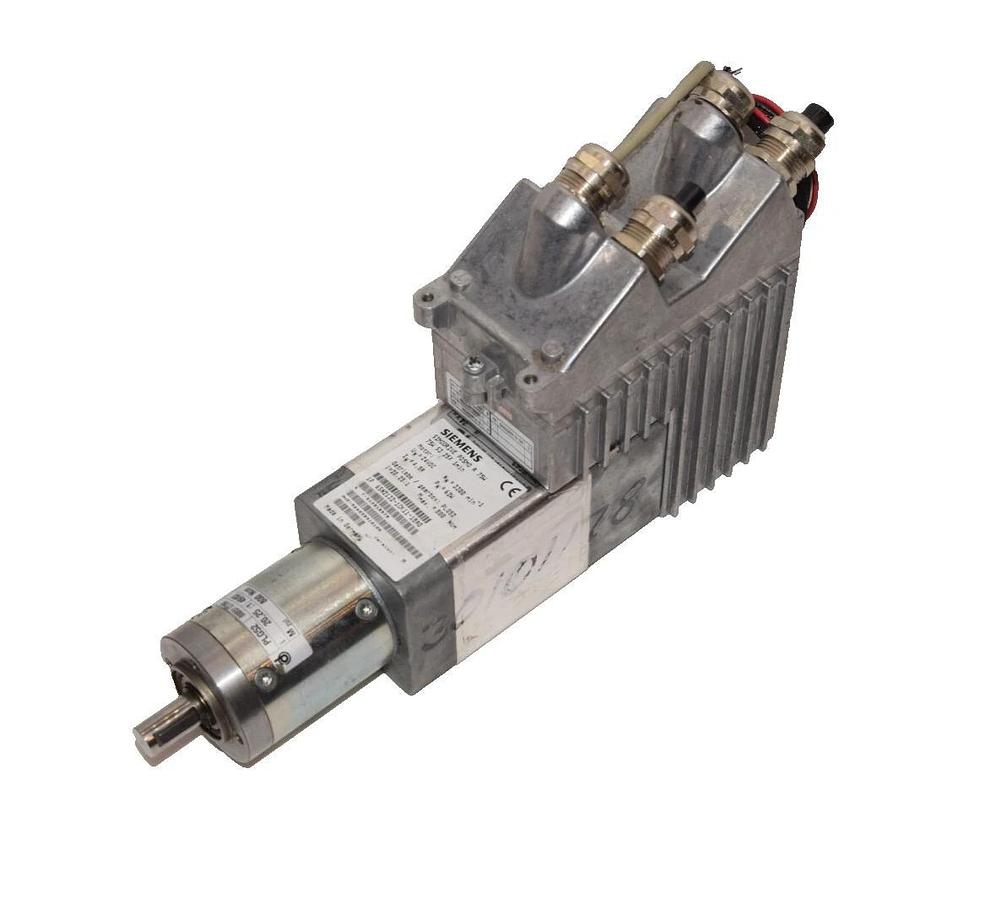 Used Siemens SimoDrive Motor Gearbox 24v 1P6SN2132-1CK11-1BA0 1P 6SN2132-1CK11-1BA0 M