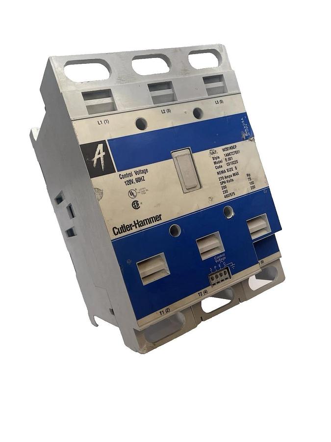 Cutler-Hammer Westinghouse W201K5CF Size 5 Motor Starter 1A96727E01  NEW Takeout