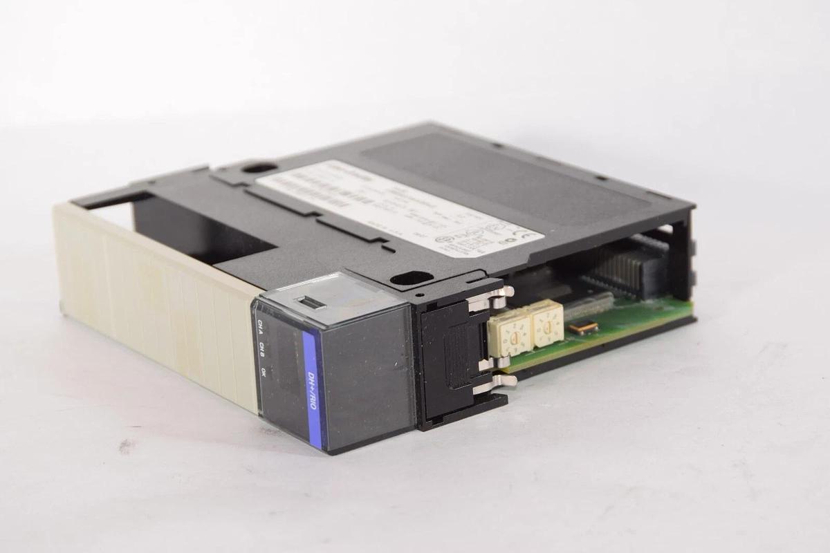 Used Allen Bradley 1756-DHRIO 1756-DHRI0 Ser D DH+/RI0 Communications Bridge Module