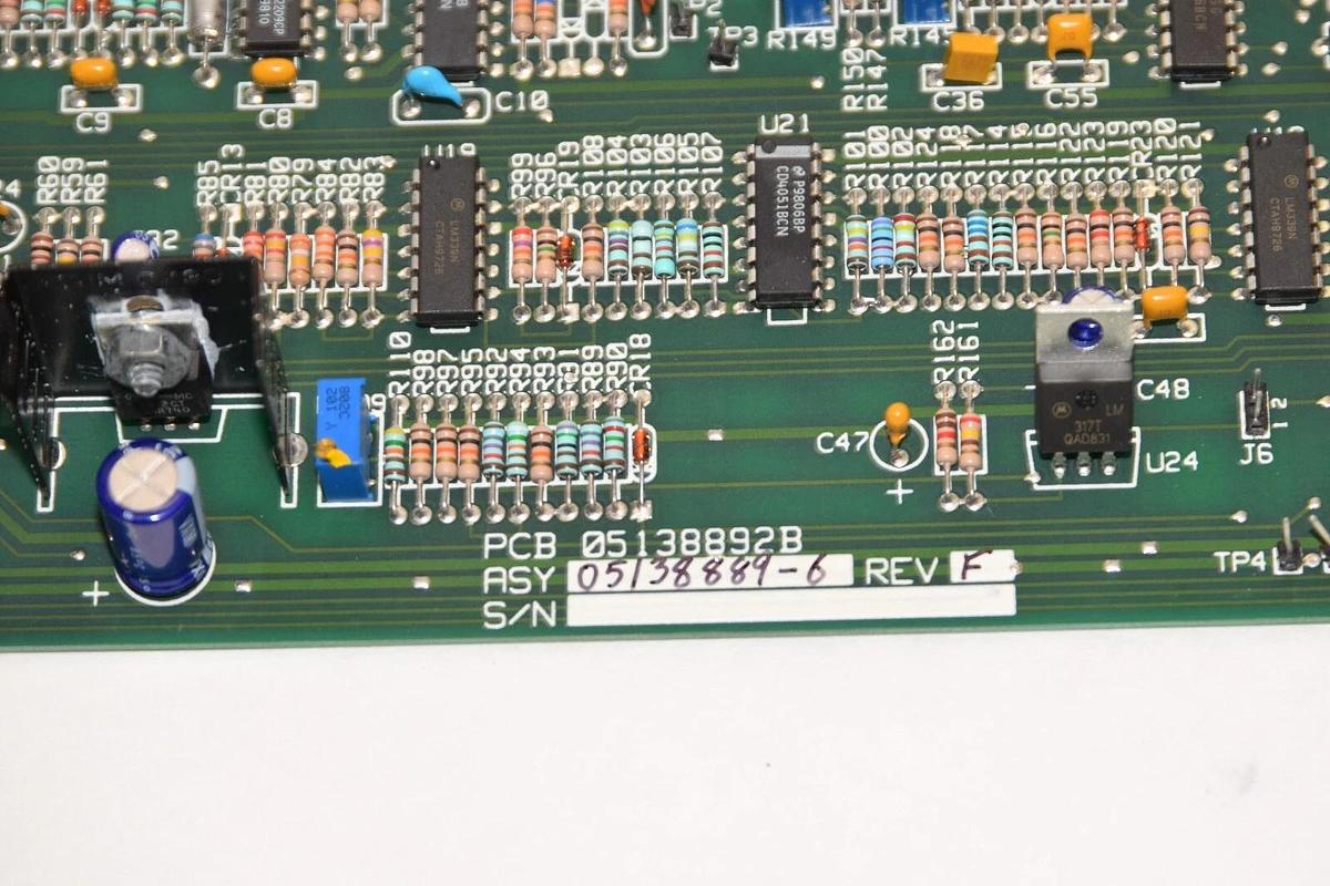 (NEW) PERKIN ELMER 05138889-6 Rev F 05138892B PCB Circuit Board