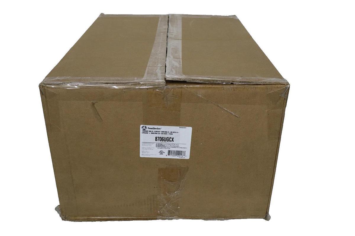 Southwire X-Treme Power Distribution Box 8706UGCX 50A 6-Circ 125/250v (New) 811409020137