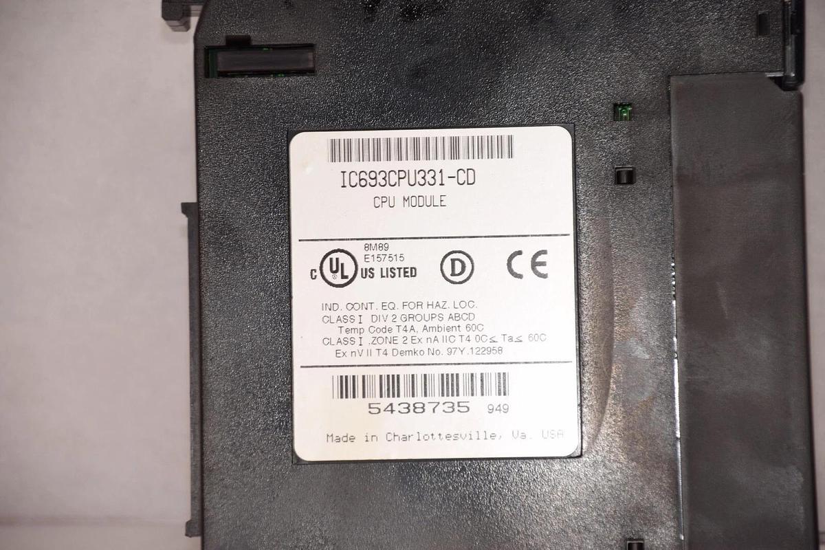 Used GE FANUC IC693CPU331-CD IC693CPU331CD IC693CPU331 CPU Module