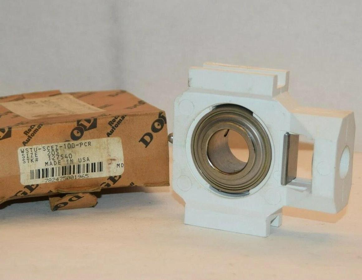 (NEW) DODGE WSTU-SCEZ-100-PCR 205 127540 Take Up Ball Bearing Unit
