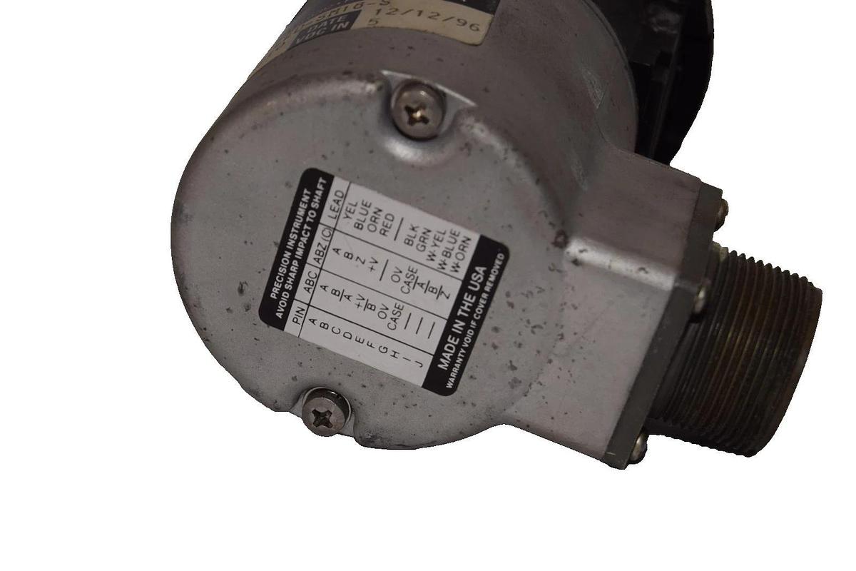 Used BEI H25E-F45-SB-2048-ABZC-8830-LED-SM18-S H25EF45SB2048ABZC8830LEDSM18S Encoder