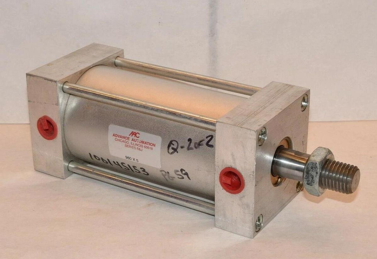 (NEW) AAC 960x5 960 x 5 Series B&J Pneumatic Cylinder
