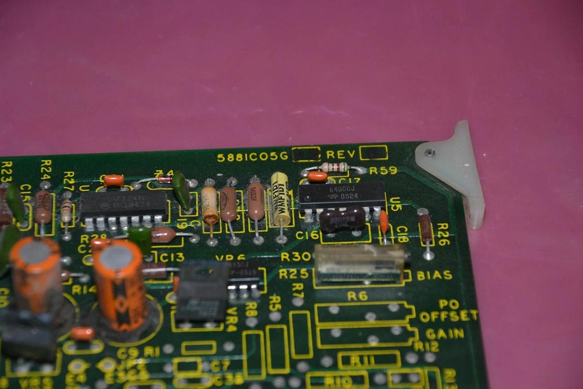 Used WESTINGHOUSE CIRCUIT BOARD CARD 5881C05G02 Rev 6 5881C04H01 Rev 4