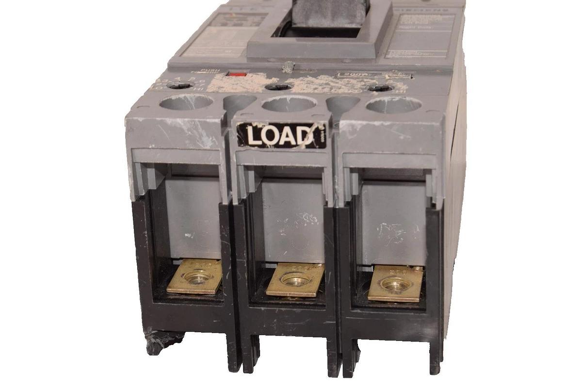 Used Siemens I-T-E Circuit Breaker 200 Amp 200A w/ Chassis HFD63F250 3 Pole 200a trip