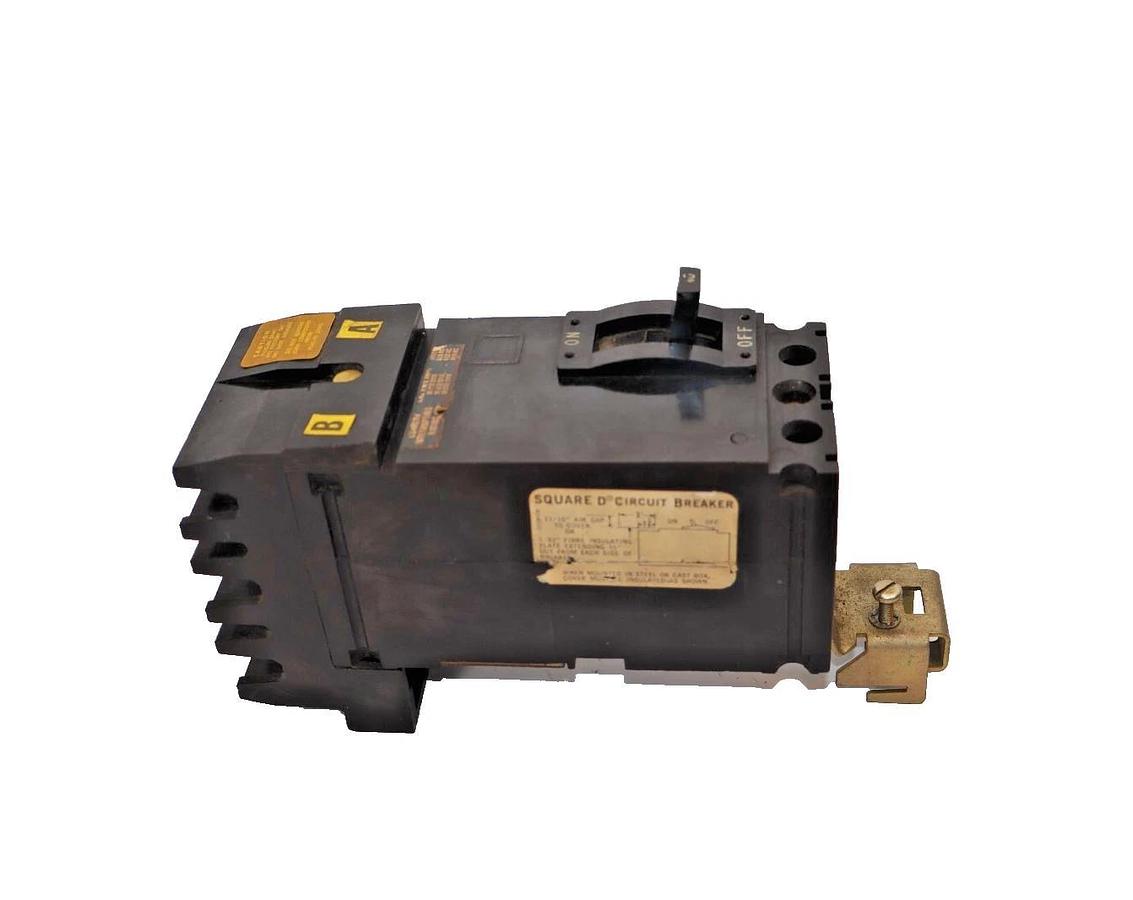 Used SQUARE D FA26040 40A 40 Amp 600Vac 600v 3P I-Line Circuit Breaker