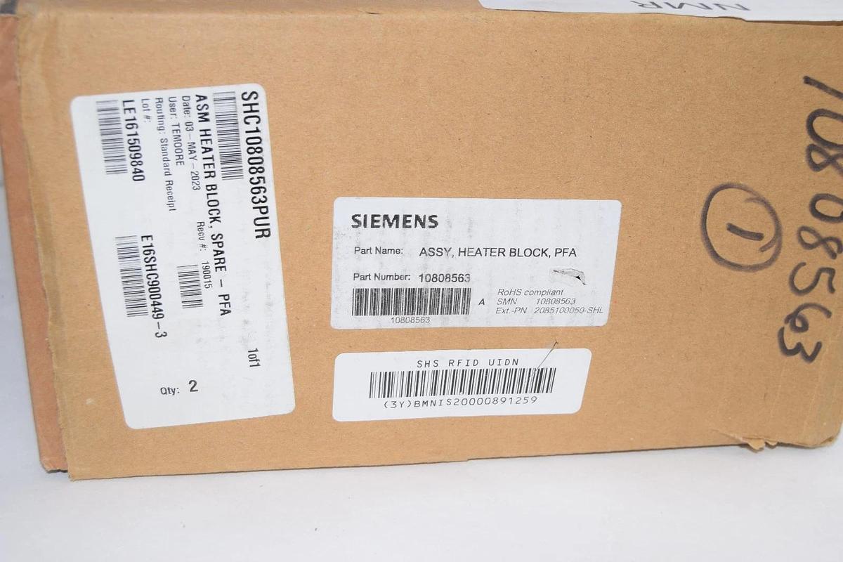 Siemens 10808563 Heater Block Assembly for PFA Analyzer (New)