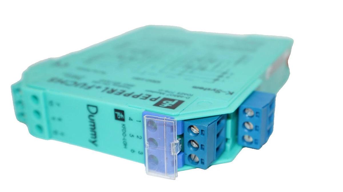 Used Pepperl + Fuchs KFDO-LGH , Y34343 Safety Barrier Place Holder Module
