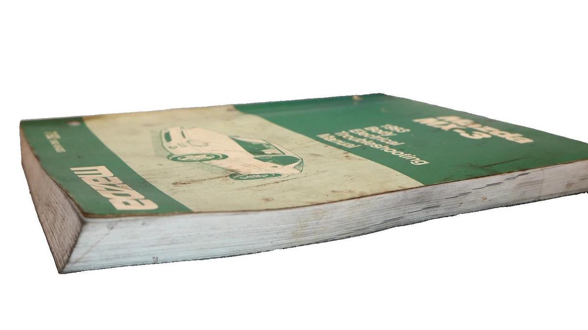 Used MAZDA MX-3 1993 Body Electrical Troubleshooting Manual