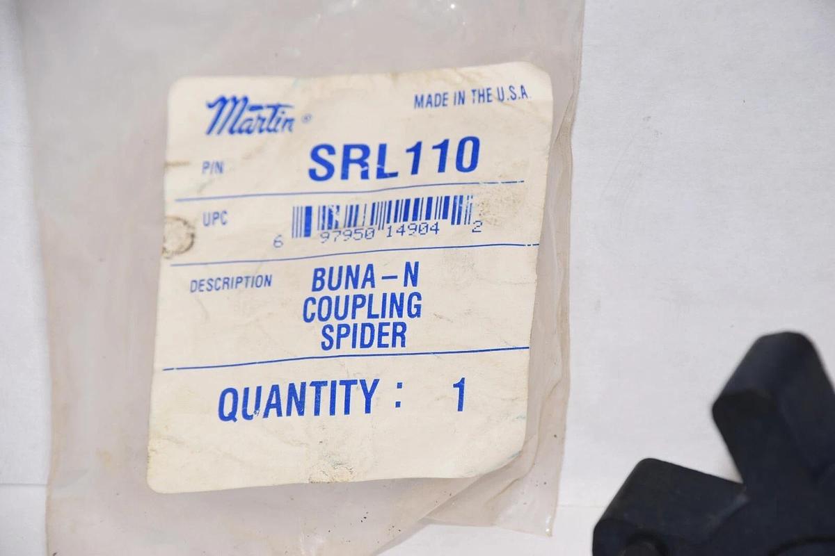 (NEW) MARTIN SRL110 BUNA-N Coupling Spider Insert