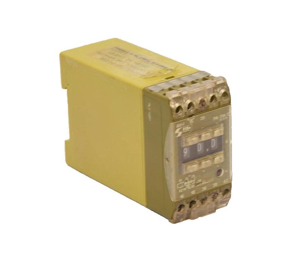 Used PILZ PA-1SK/D/220V/2UZ 250V 5A 40-60Hz Safety Relay Counter