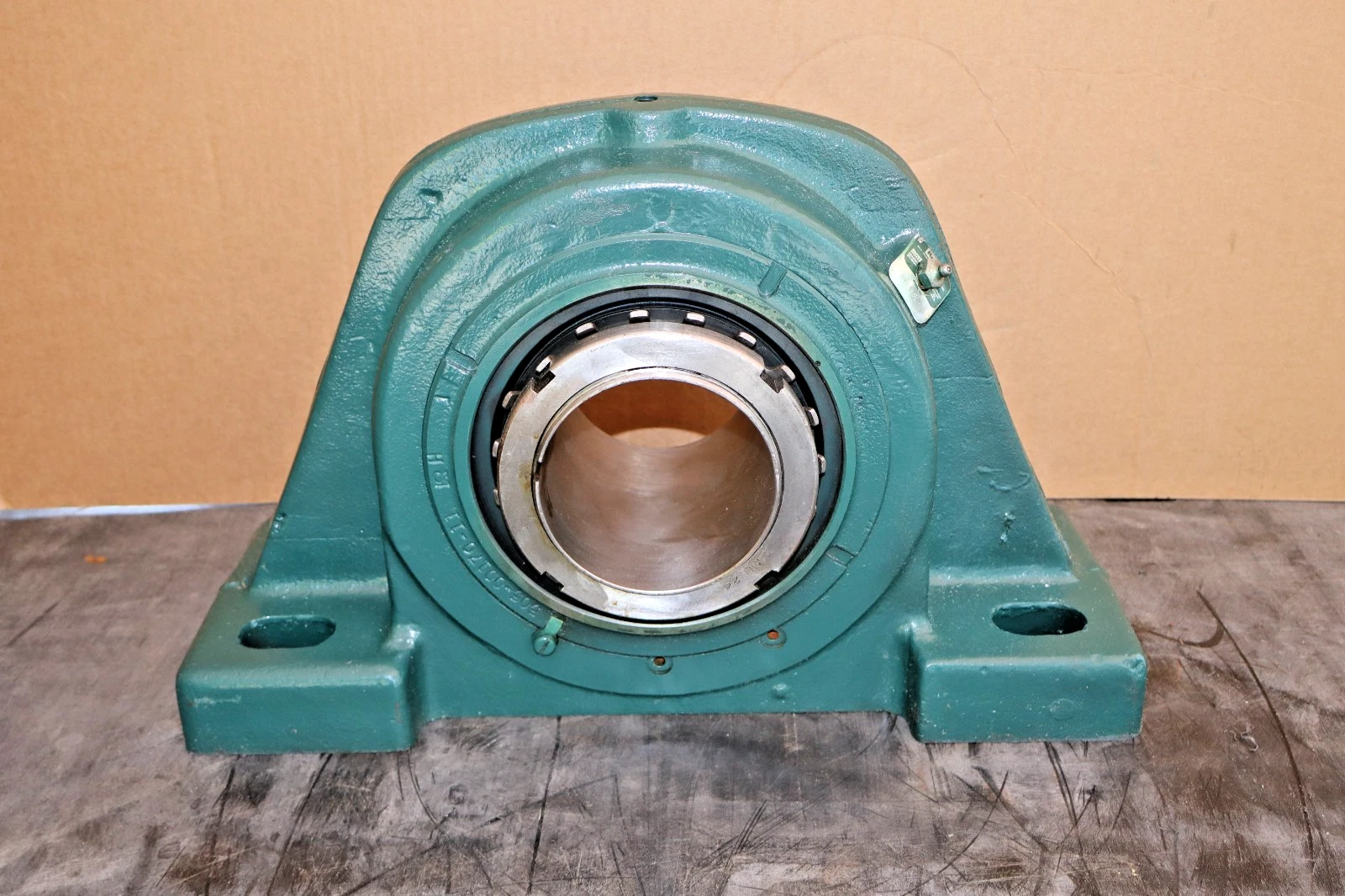 Rex Rexnord Pillow Block Bearing 4 Bolt MP9407F MP-9407-F MP 9407 F 4-7/16" *NOS