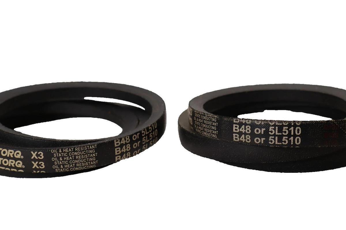 Bestorq Belt X3 B48 , 5L510 V-Belt (New - Lot of 2)
