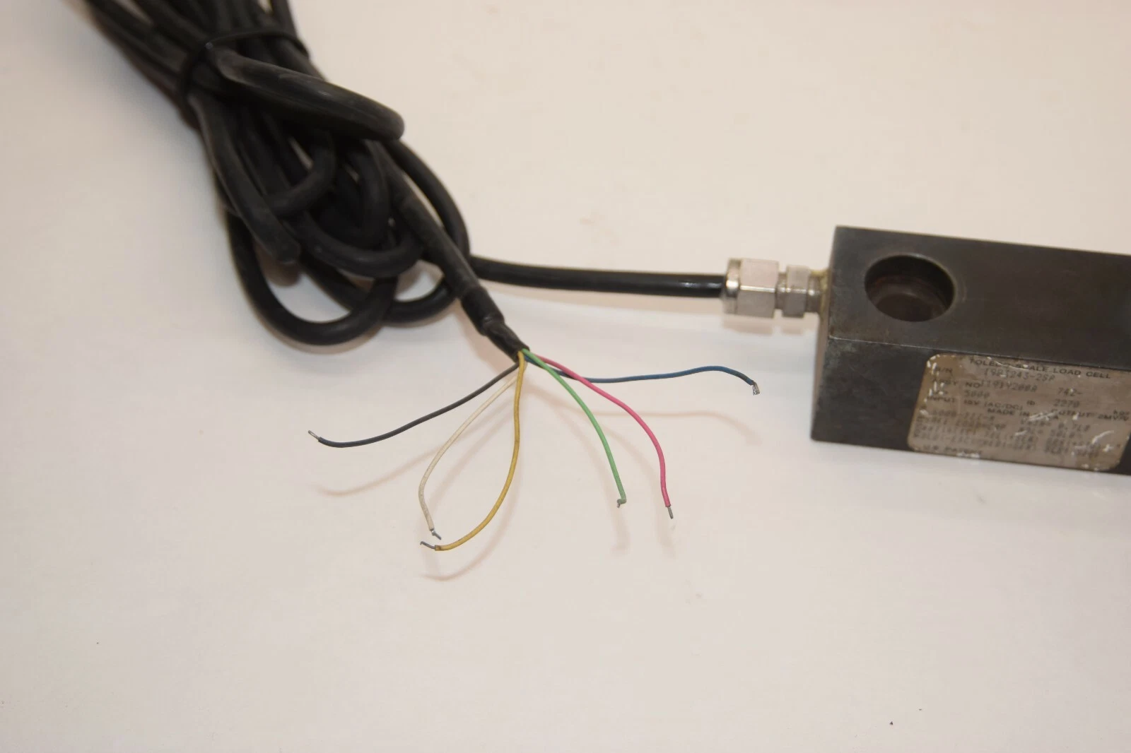 Used TOLEDO SCALE 11919200A 1983243-2SP 5000 Cap 2270lb 15V Load Cell