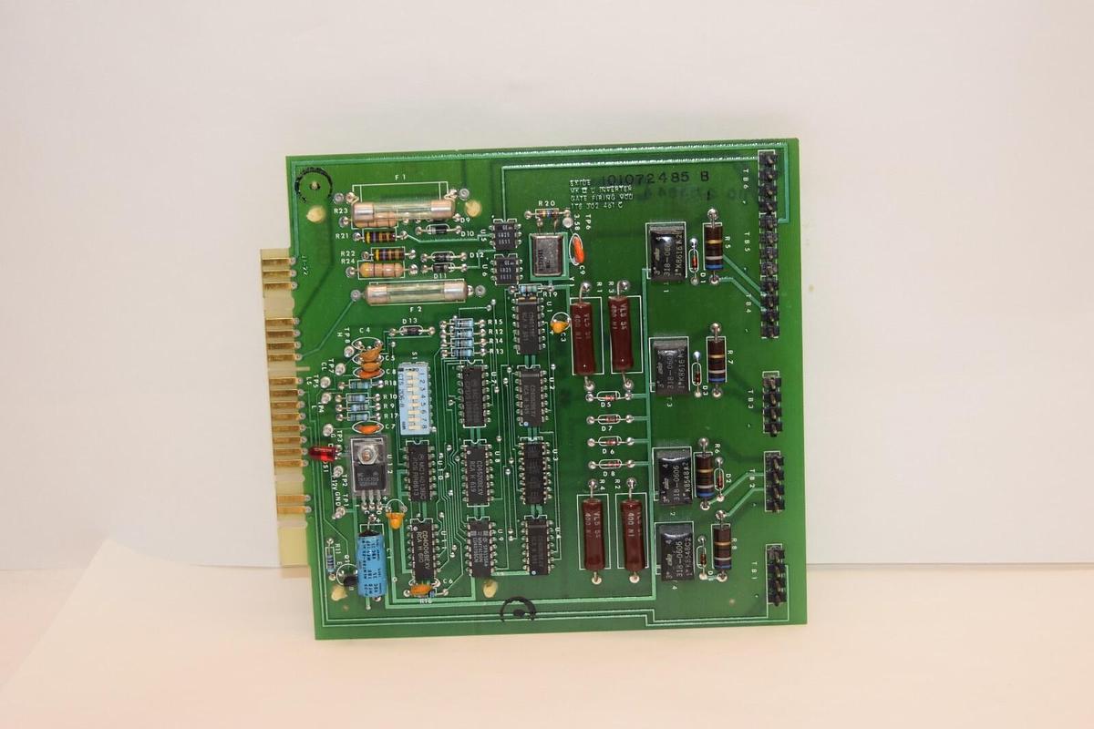 Used EXIDE 101072485B PCD 2V0 1186  MK II Inverter Gate Firing Mod PCB Assembly Board