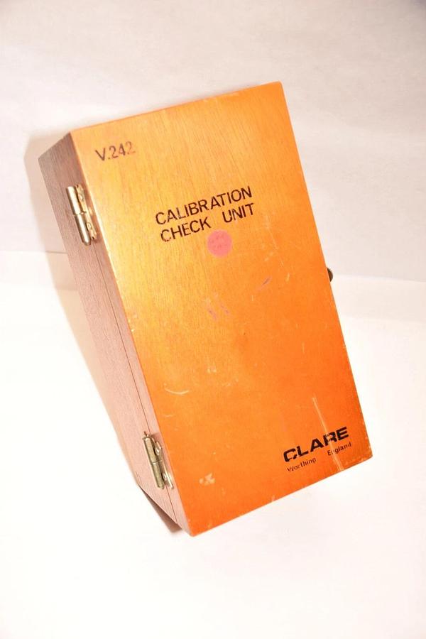 Used CLARE / SEAWARD V.242 , V .242 , V242 Calibration Check Unit