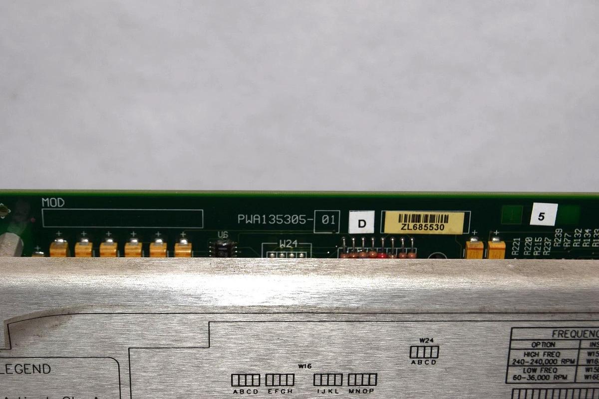 Used Bently Nevada 3300/16-03-01-00-00-00-00 Dual Vibration XY/GAP Monitor Module