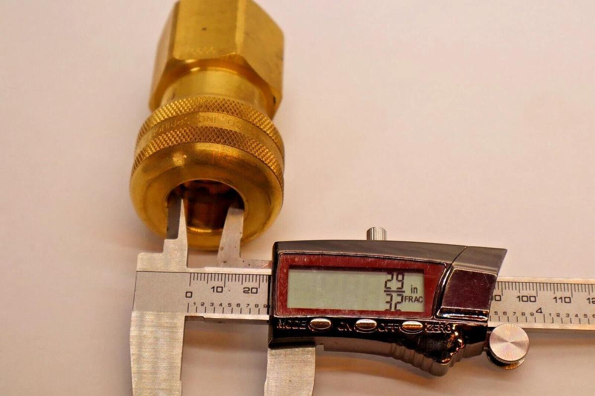 (NEW) FOSTER FM6 , 9099 1" NPT Quick Disconnect Fitting