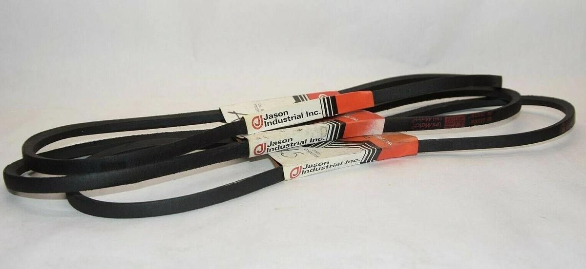 (NEW - Lot of 3) JASON INDUSTRIAL A45 4L470 A 45 Uni Match V-Belt