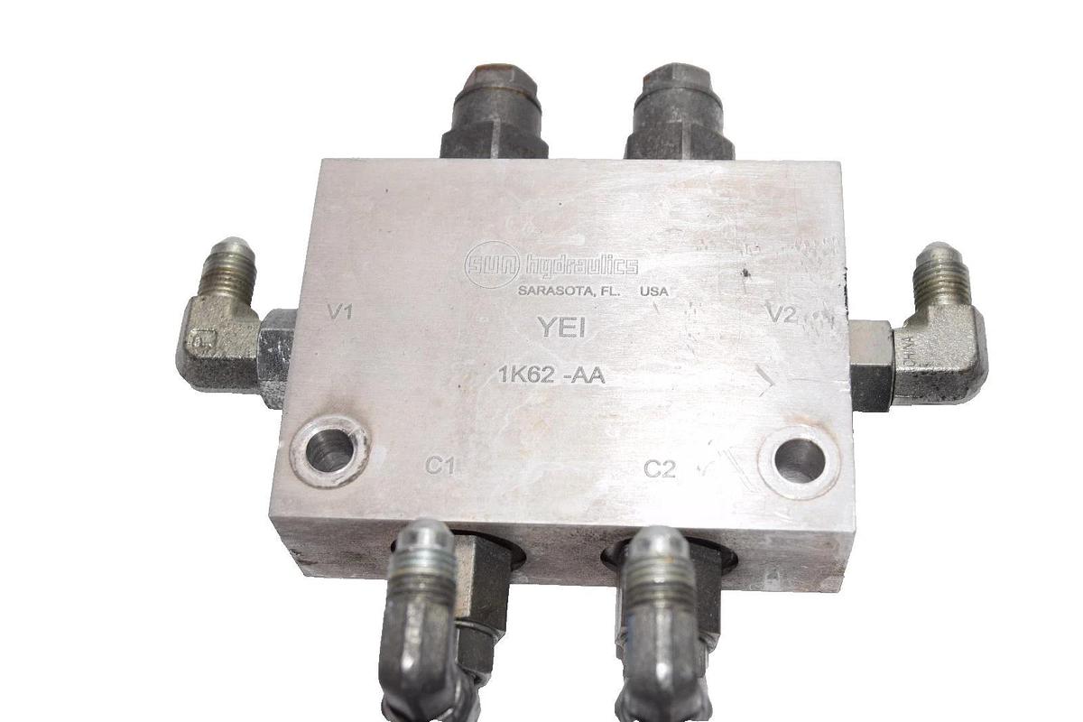 Used Sun Hydraulics YEI 1K62-AA Cross Pilot Manifold Valve