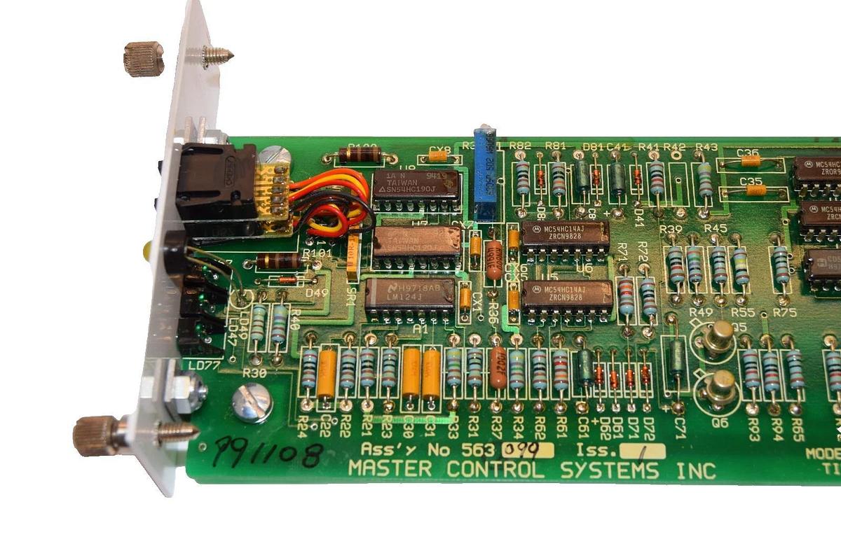 Used MASTER CONTROL SYSTEMS EC-AT ECAT 563099 Accelerate Timing Module Board Card