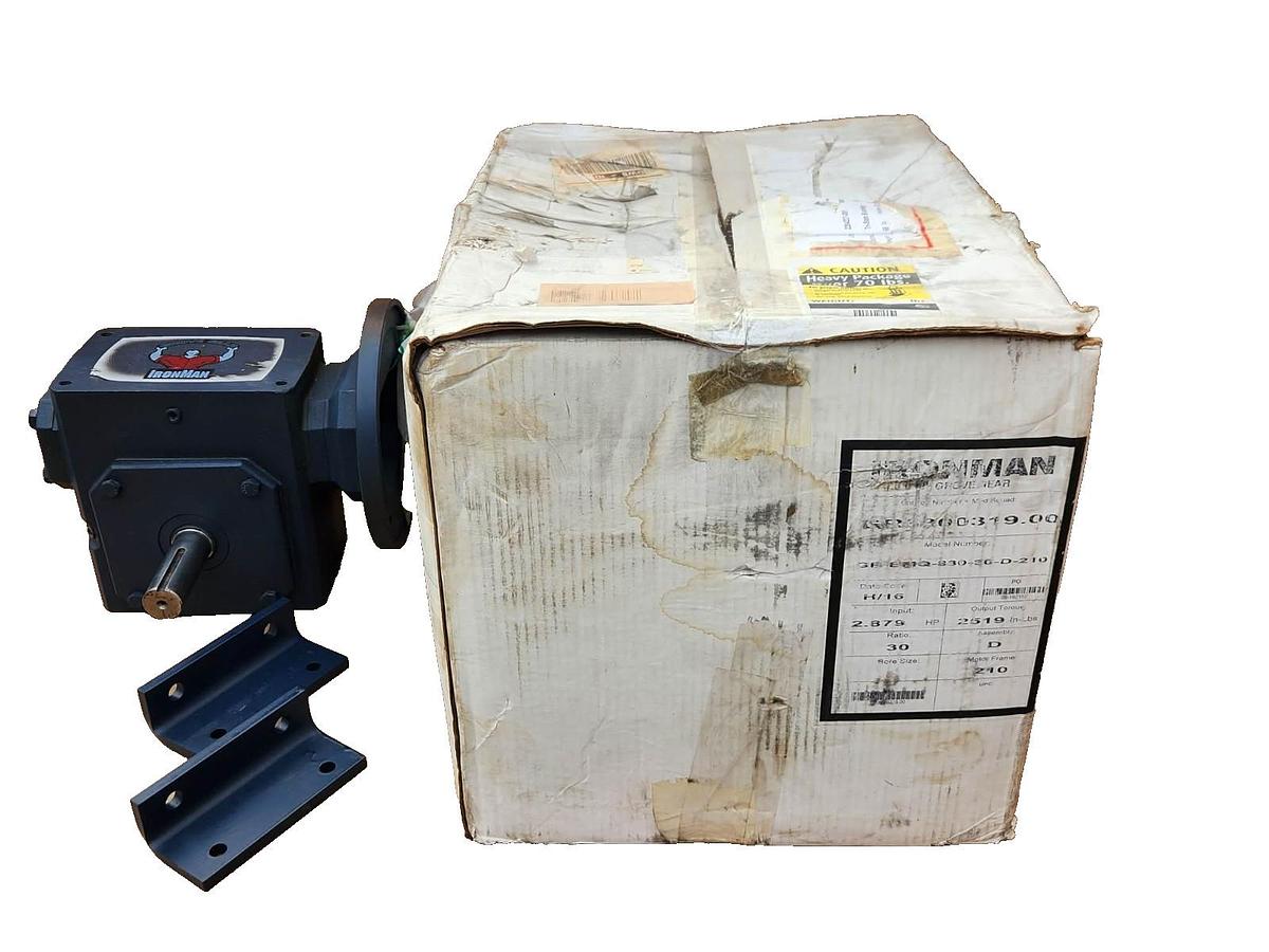 Ironman Grove Gear Speed Reducer Gearbox GR-BMQ-830-30-D-210 GR8300319.00 30:1