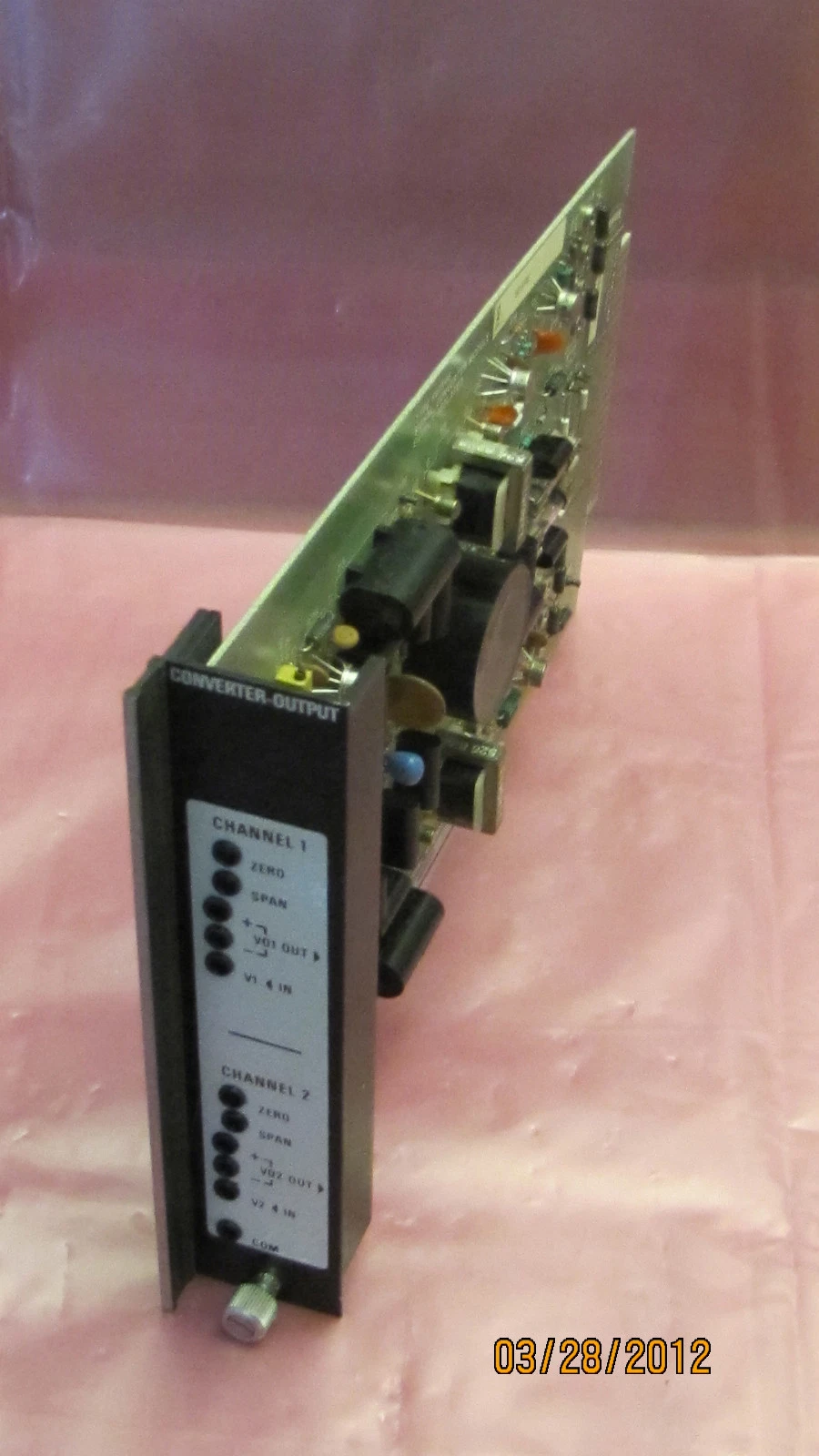 Used FISHER Signal Converter Module Output Isolated KM1546 43A6829X0A2 E