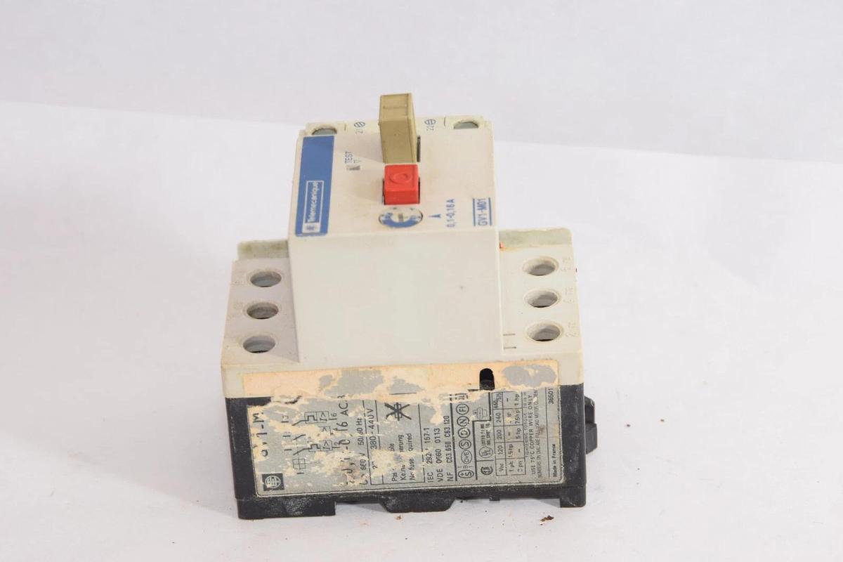 Used TELEMECANIQUE GV1-M01 GV1M01 0.1-0.16A Motor Starter