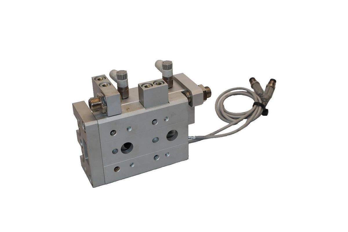 Used SMC Pneumatic Slide Table Cylinder MXS16-20 MXS1620 0.15-0.7MPa