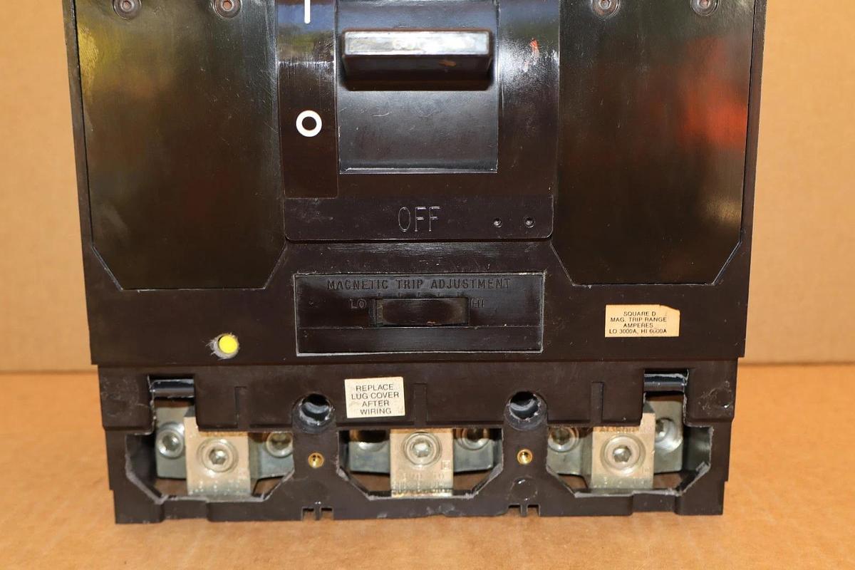 Square D Ciruit Breaker 600A MHP36600 600 Amp Ser. 2 3p 600v REFURB