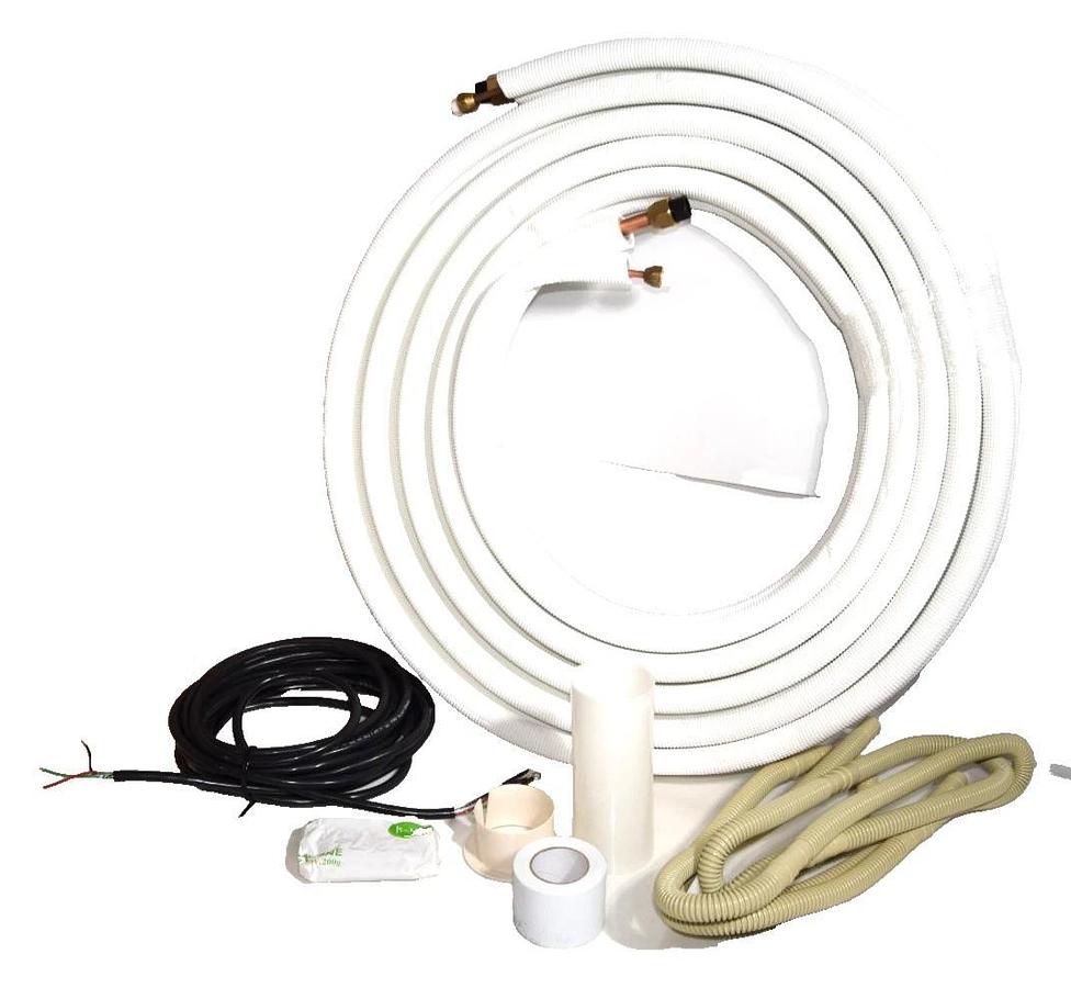 Senville PJX-2(7.5)E 25' 1/2" & 1/4" Mini Split Line Set Ext. Insul. Copper NEW