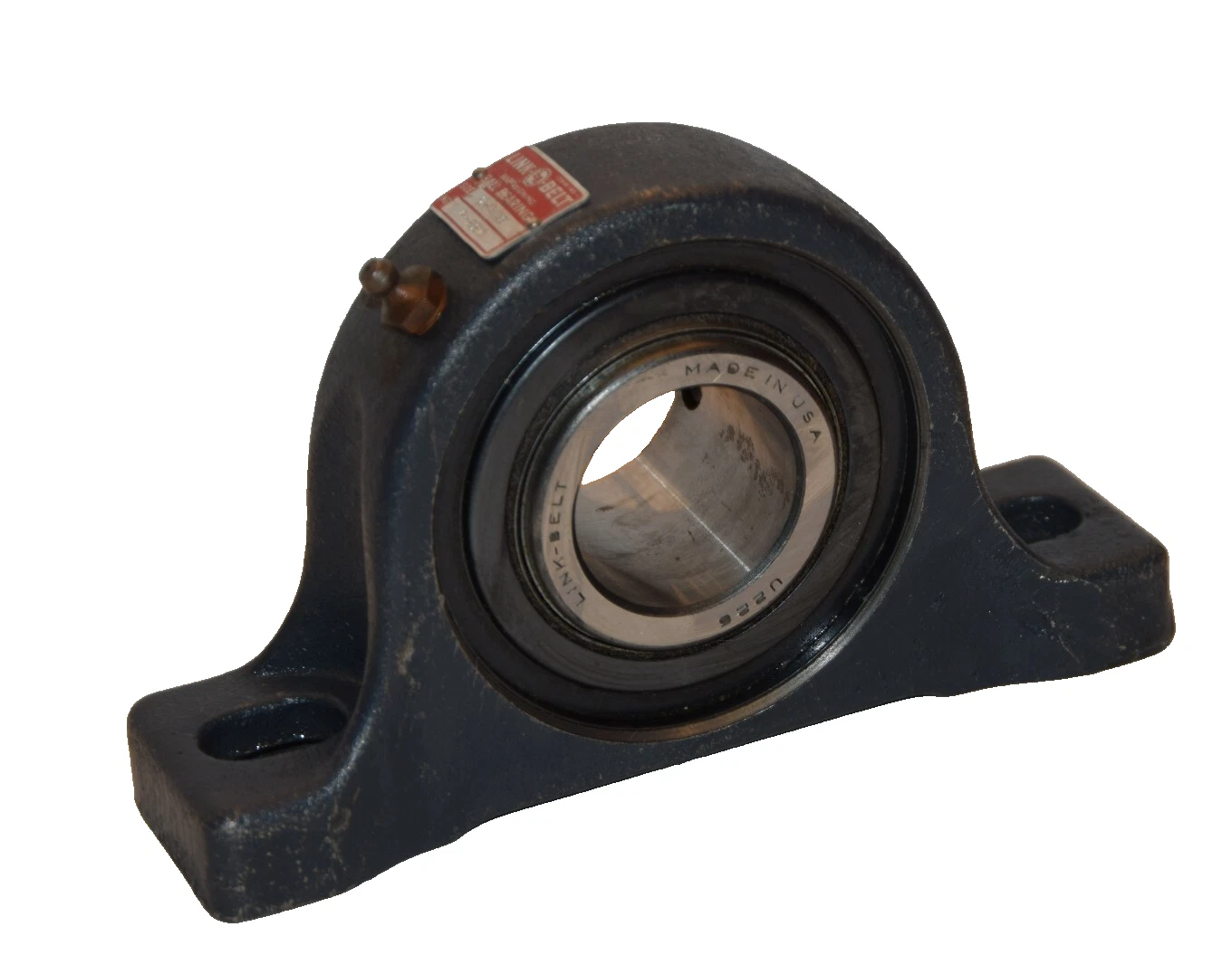 LINK-BELT Pillow Block Bearing P-226 P226 1-5/8" SELF ALIGNING (NOS)