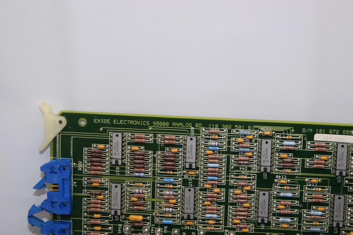 Used EXIDE ELECTRONICS S6000 118 302 581 B 118302581 B Analog Board USA