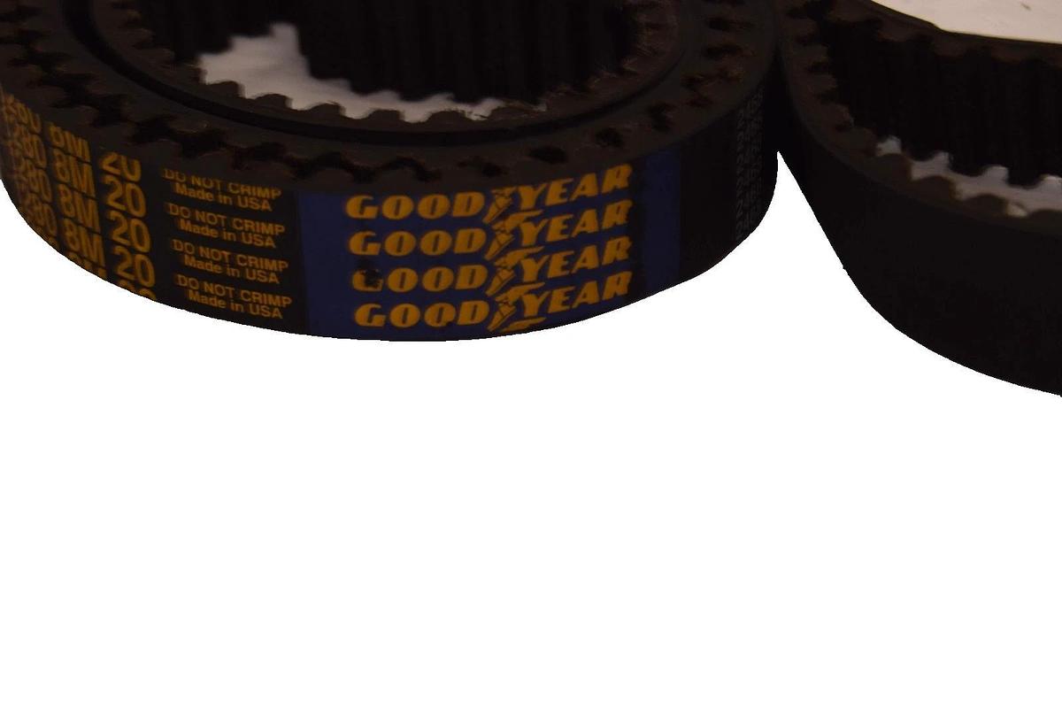 Goodyear 1280 8M 20 , 1280-8M-20 USA Cogged Timing Belt (New)