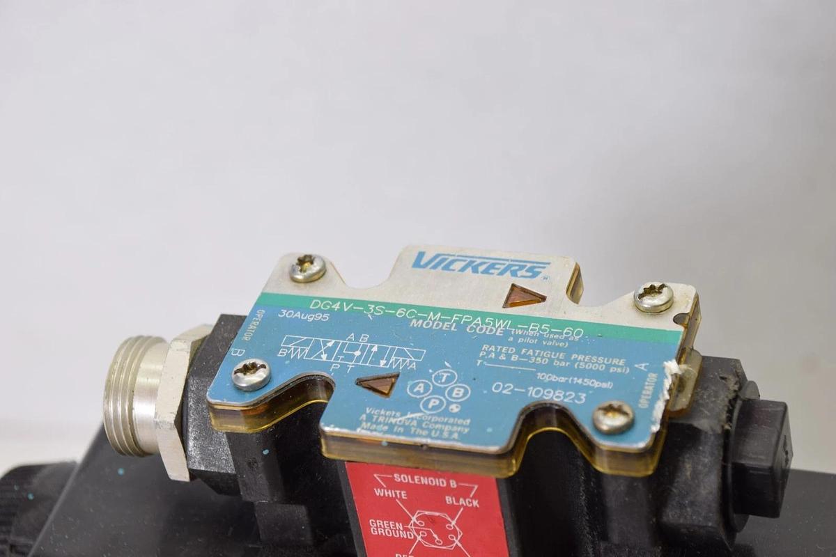 NEW- VICKERS DG5S8-6C-MFPA5WL-B5-30 , DG4V-3S-6C-MFPA5WL-B5-60 Directional Valve