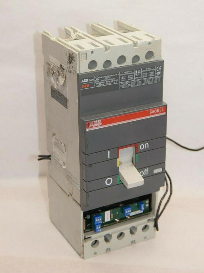 Used ABB 122160027-001 S4N250BESA1S8 3P 250A Circuit Breaker  *Sold As Is*