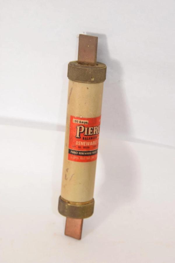 (NEW) PIERCE C6100 100Amp 600V Renewable Fuse