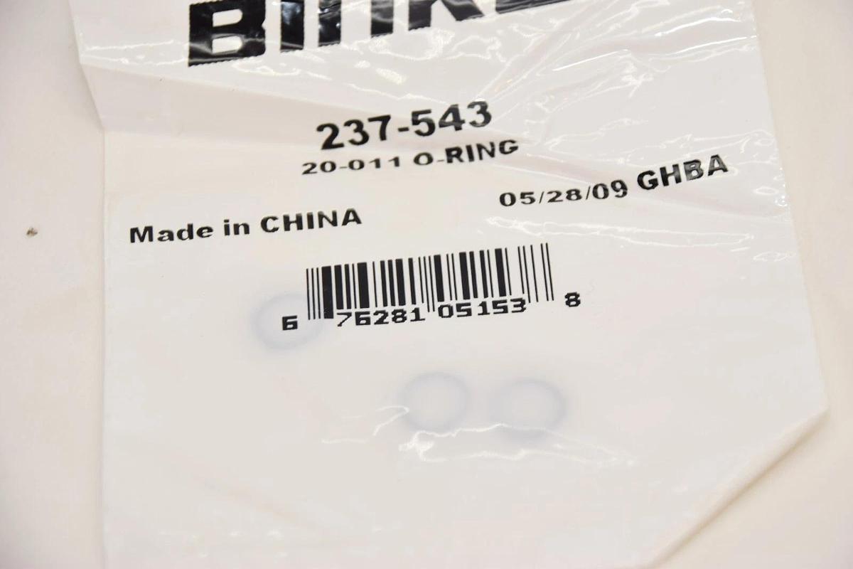(NEW - Pack of 3) BINKS 237-543 , 237543 20-001 O-Ring