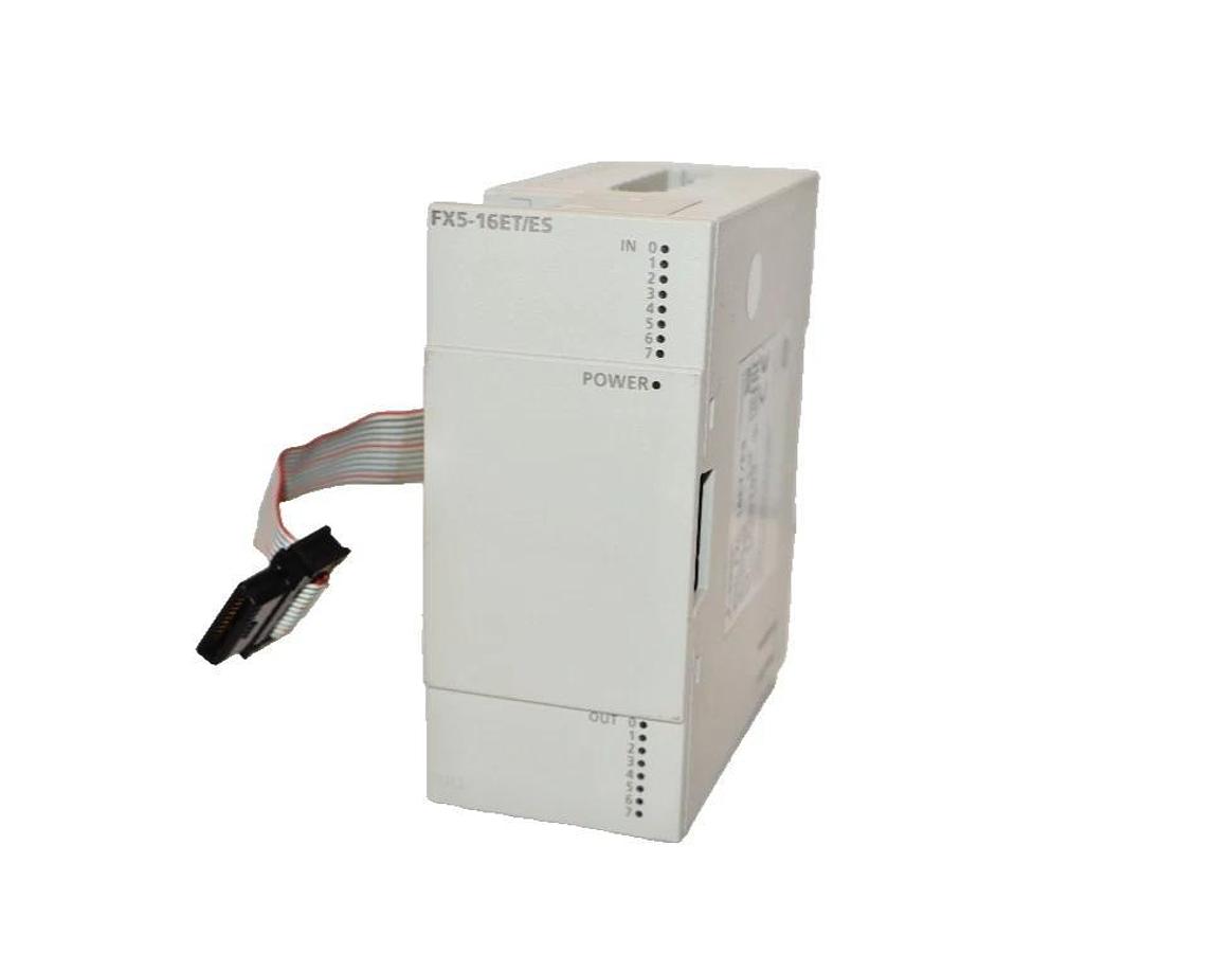 Used MITSUBISHI ELECTRIC FX5-16ET/ES FX516ETES 24Vdc 4mA Programmable Controller