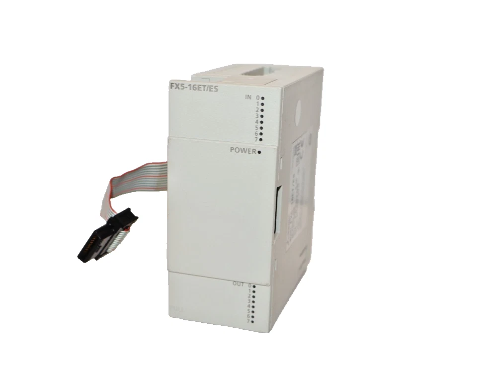 Used MITSUBISHI ELECTRIC FX5-16ET/ES FX516ETES 24Vdc 4mA Programmable Controller