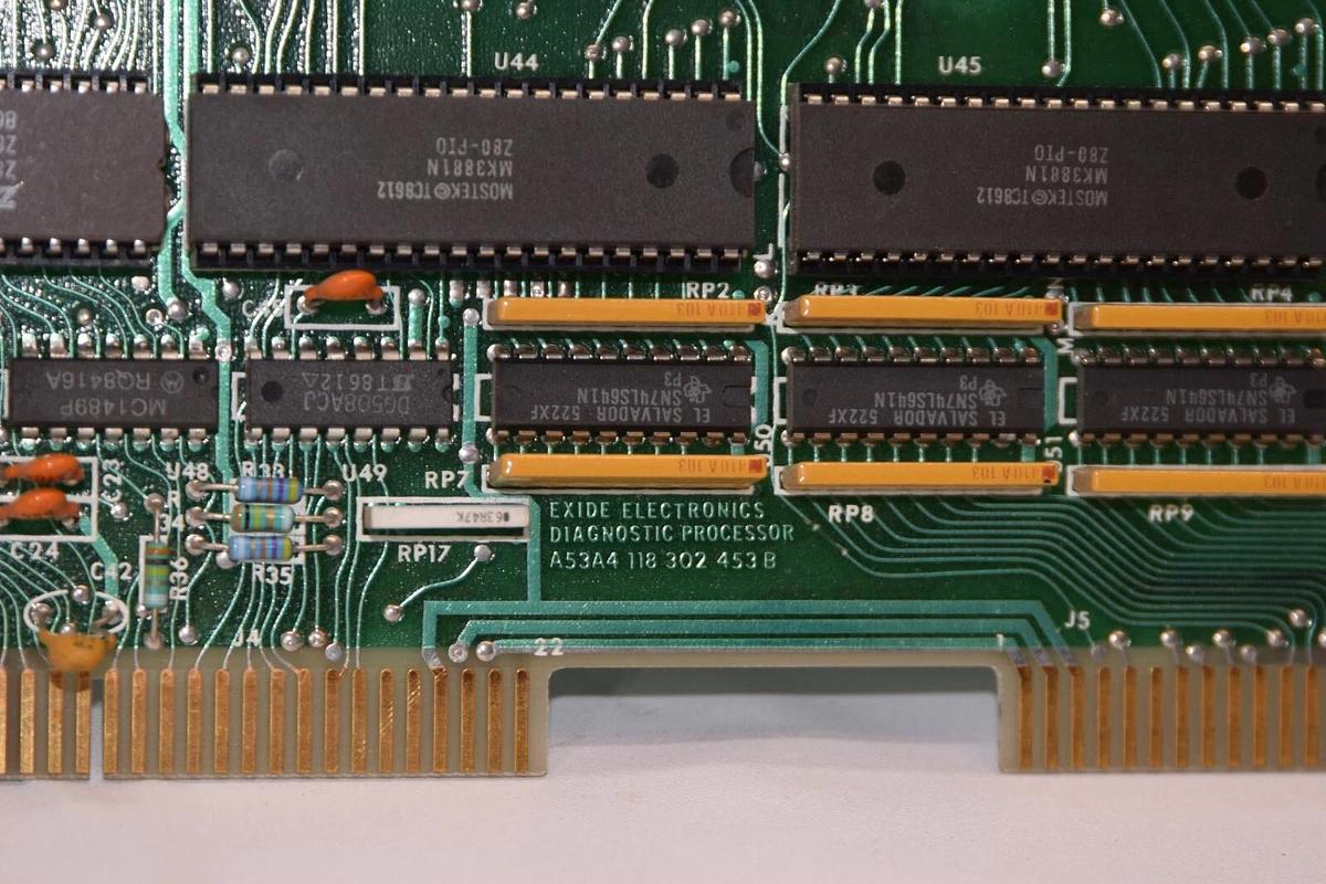 Used EXIDE ELECTRONICS A53A4 118 302 453 B 118302453B  Diagnostic Processor Board