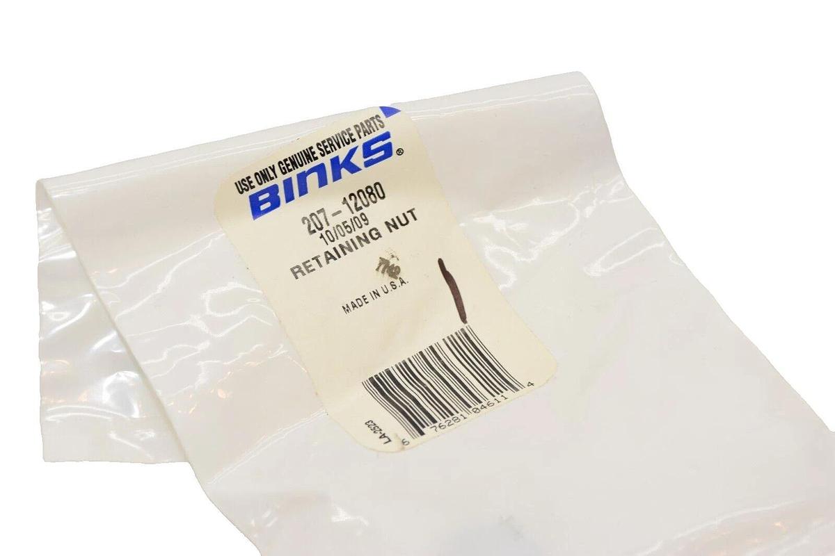 (NEW) BINKS 207-12080 , 20712080 Retaining Nut