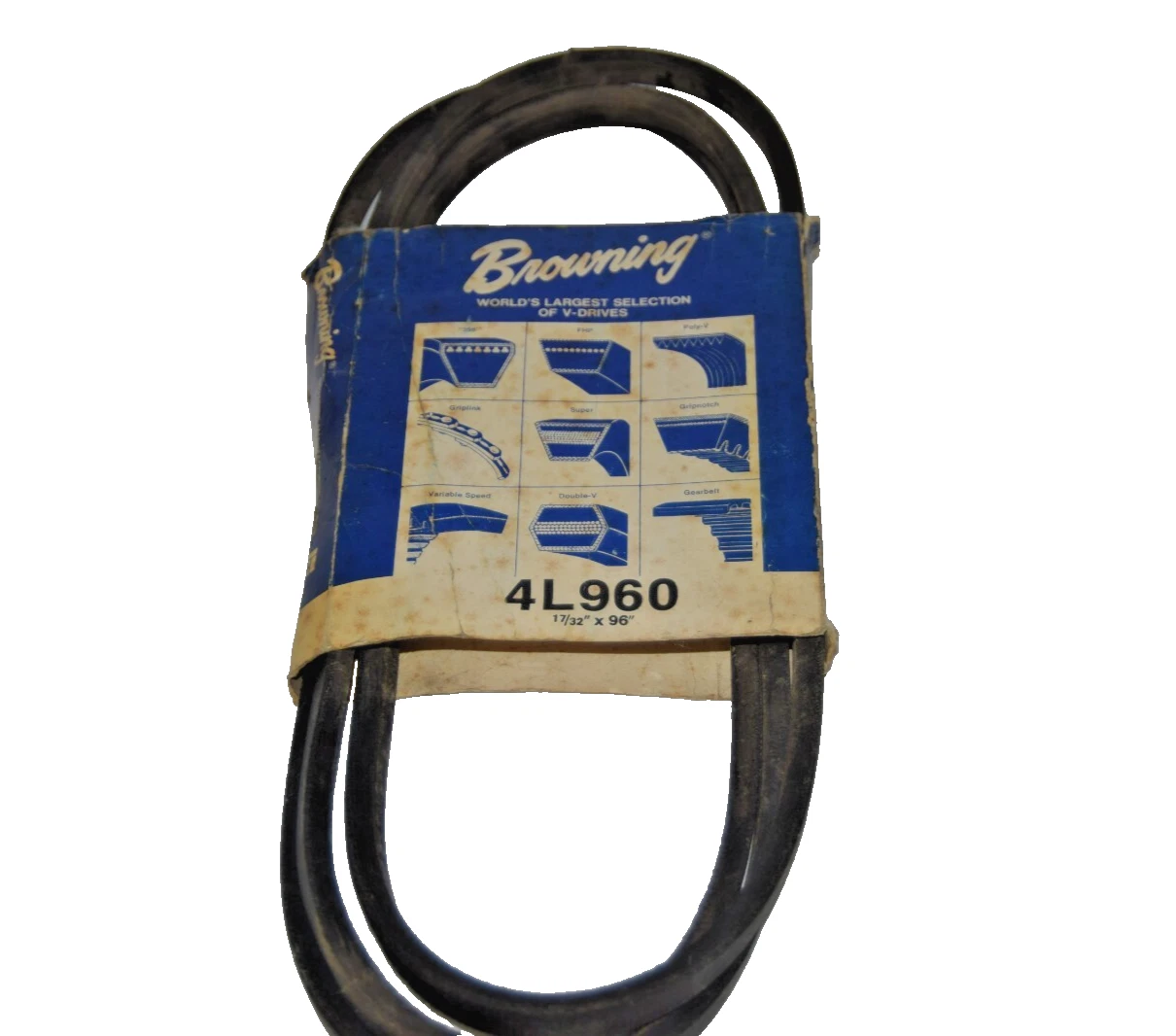 Browning Belt V-Belt 4L960 VBelt 17/32" x 96" (NEW)