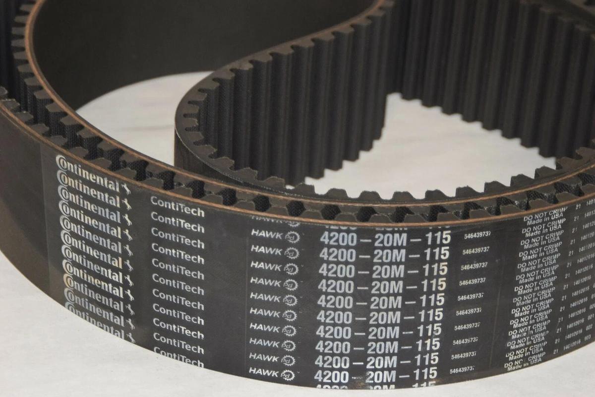 (NEW) CONTINENTAL 420020M115 4200-20M-115 4.5" Wide Hawk PD Timing Belt