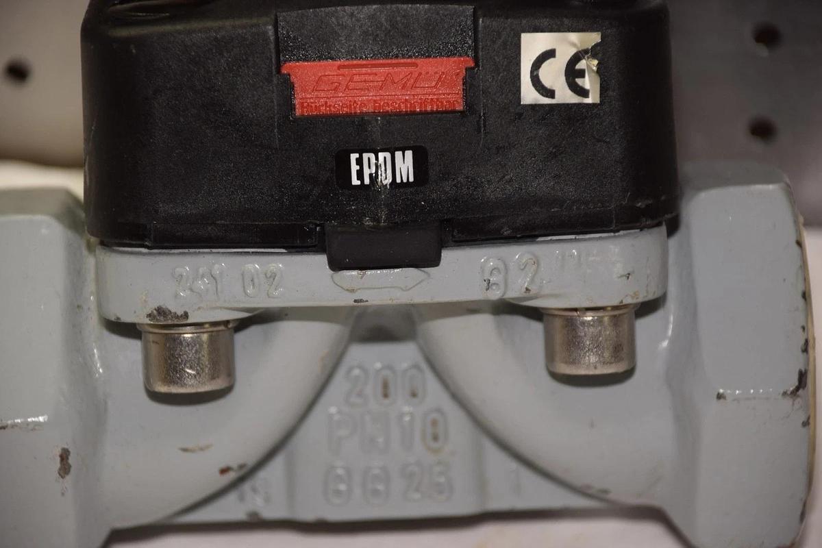 (New) GEMU 200 PN10 GG25 2-5/32" DIAPHRAGM VALVE  044-WF10-62750