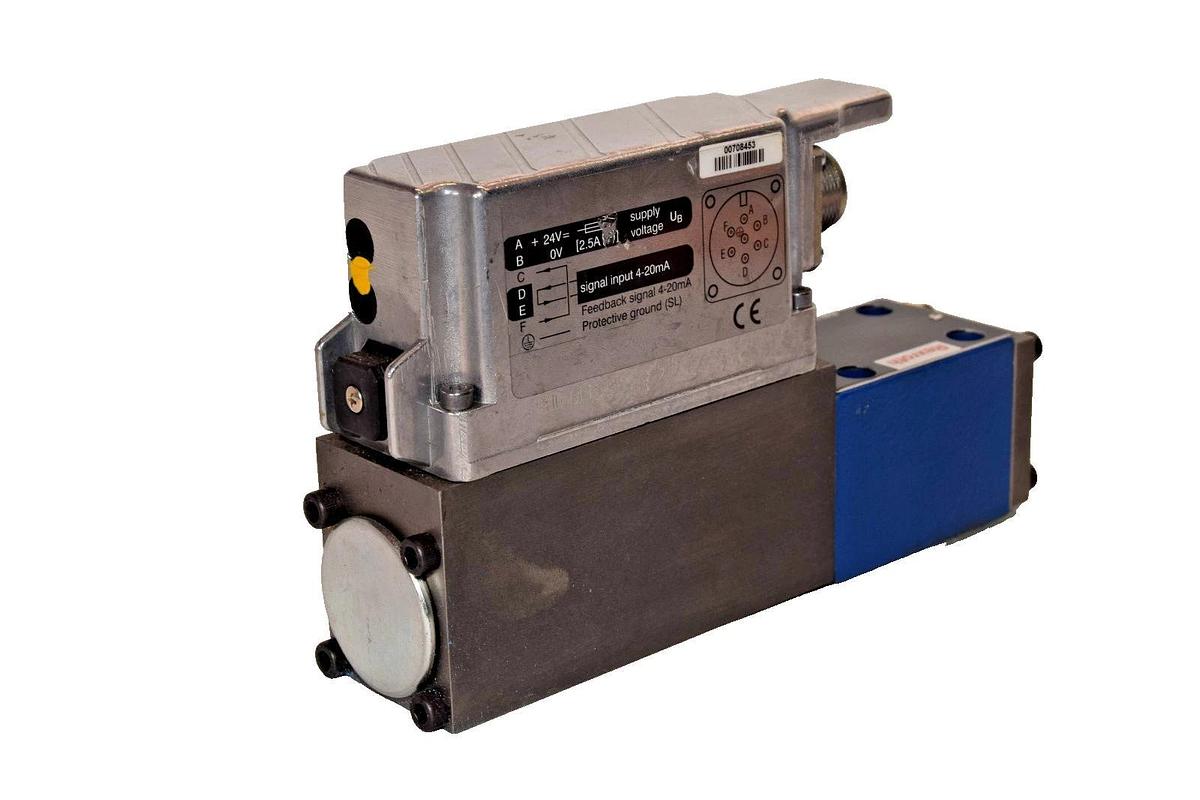Rexroth Hydraulic Servo Proportional Valve 4WRPEH6C3B15P-20/G24K0/F1M (New)