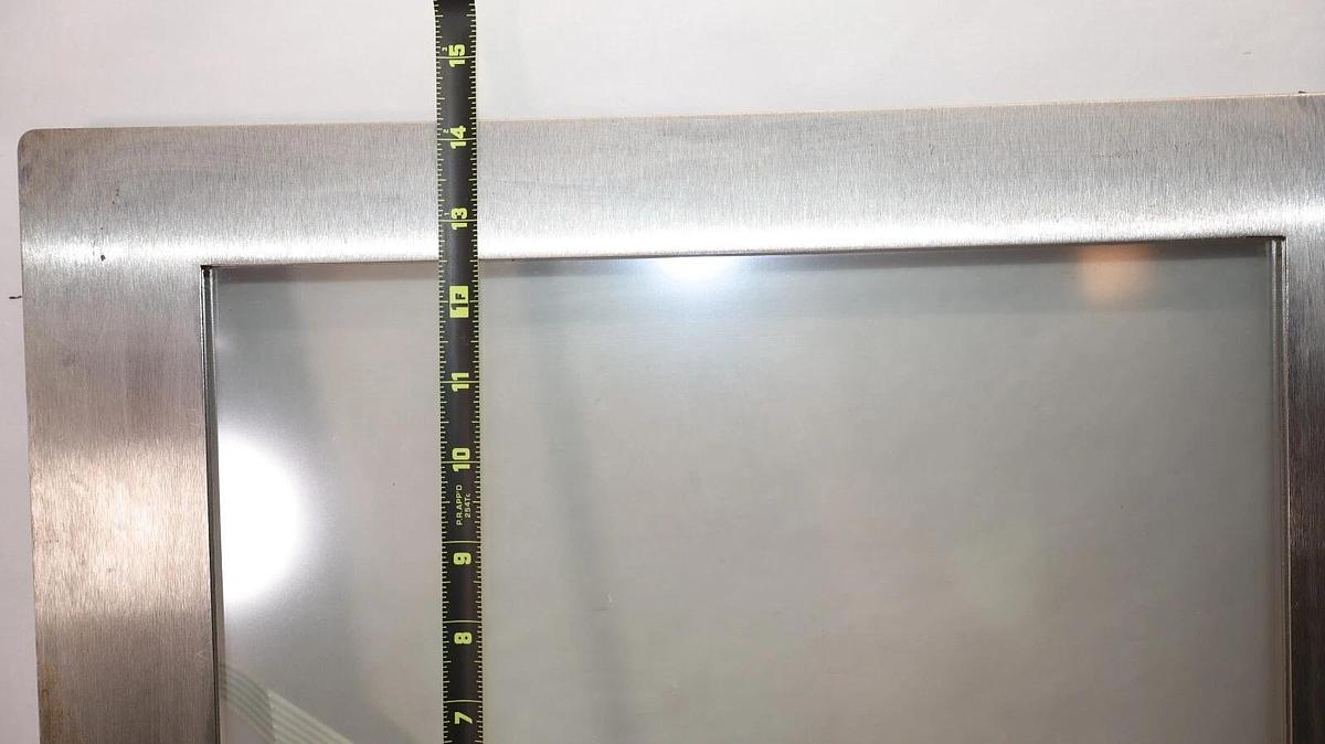 Used COMARK 43-10250-001 Rev B , 43-10237-001 17" Touchscreen Cover Only